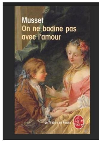 Fiche de lecture On ne badine pas avec l'amour Bac 2025 Musset